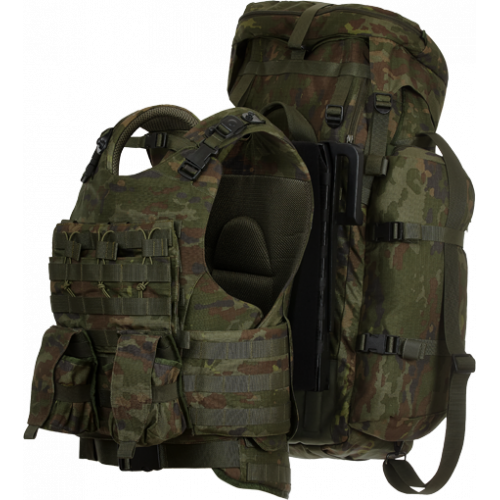 Kavro integrated body armour with TAC-I-IIA+ carry bag